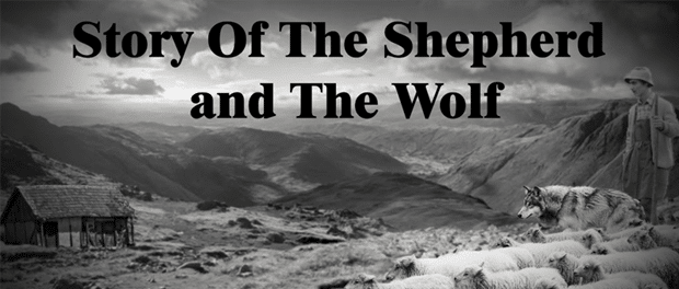 Story-of-the-shepherd-and-the-wolf